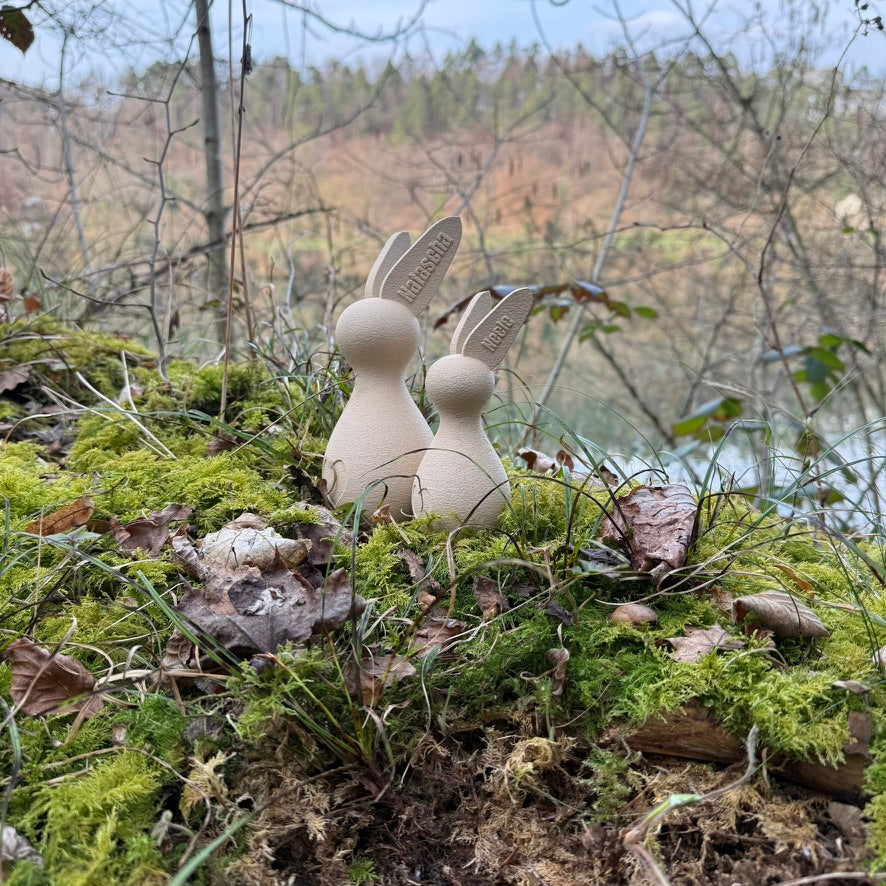 Osterhase mit Namen - personalisierte Osterdeko