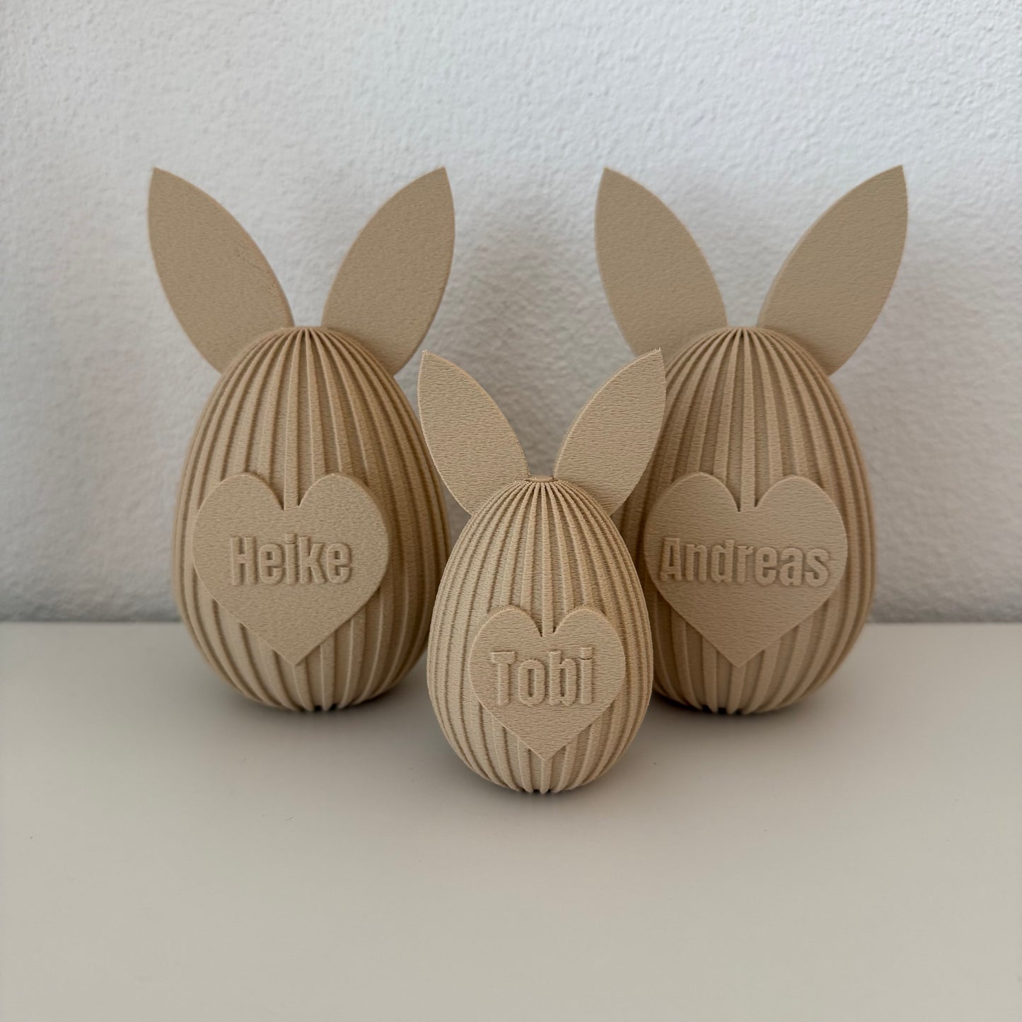 Osterei mit Namen - personalisierte Osterdeko