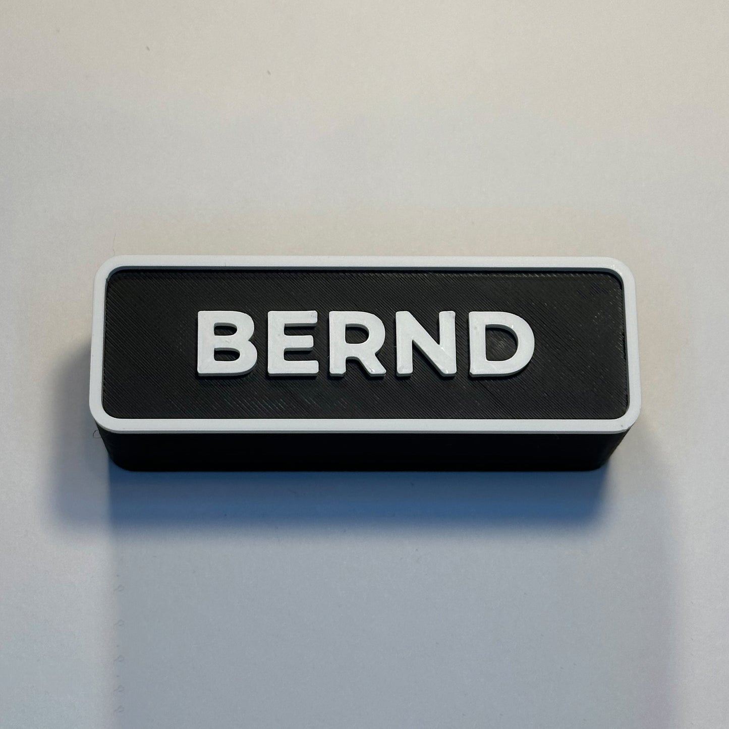 Personalized dart wall mount for 3 darts