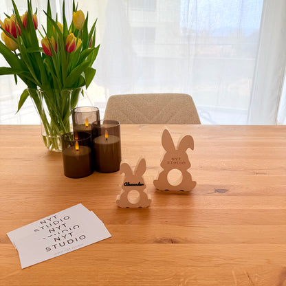 Serviettenhalter mit Namen - personalisierte Osterdeko