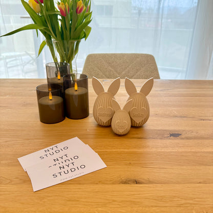 Osterei mit Namen - personalisierte Osterdeko