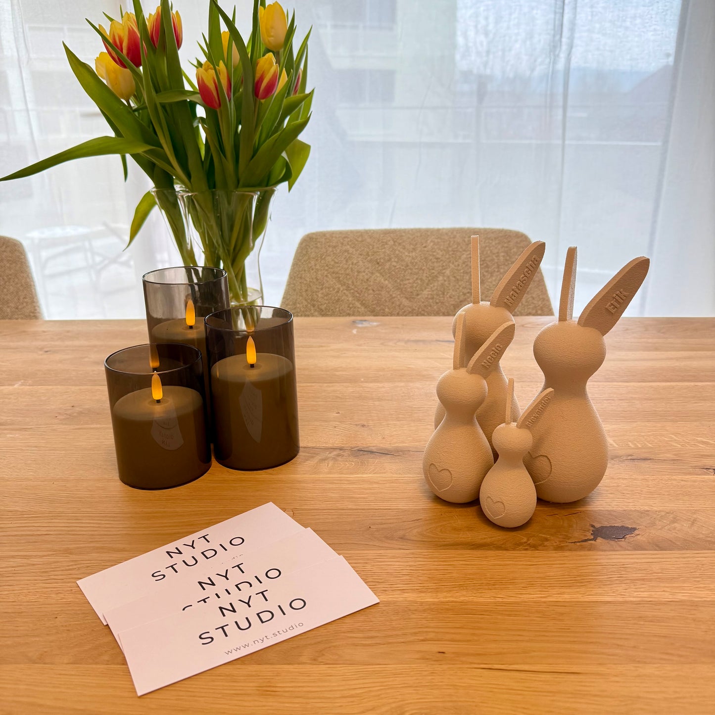 Osterhase mit Namen - personalisierte Osterdeko