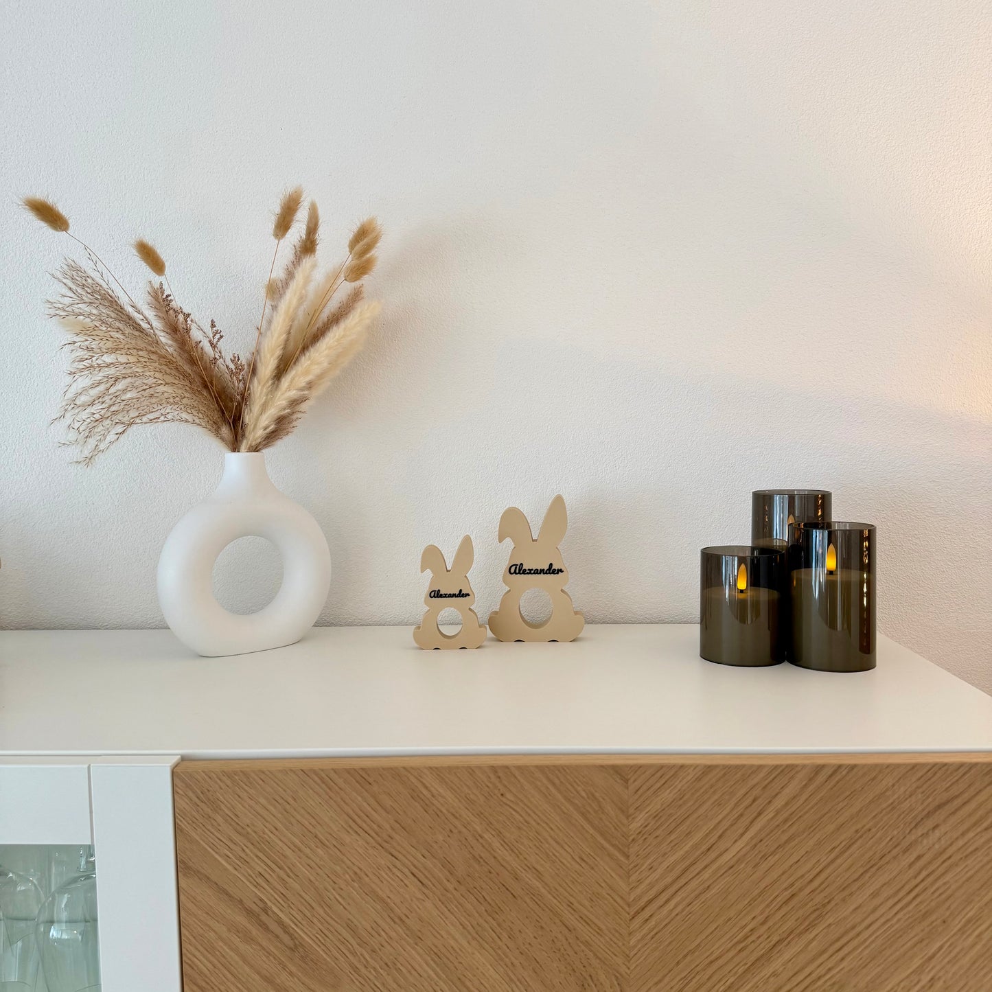 Serviettenhalter mit Namen - personalisierte Osterdeko