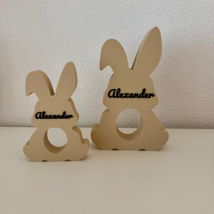 Serviettenhalter mit Namen - personalisierte Osterdeko