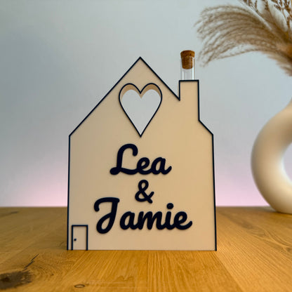 Haus - Personalisiertes Geldgeschenk