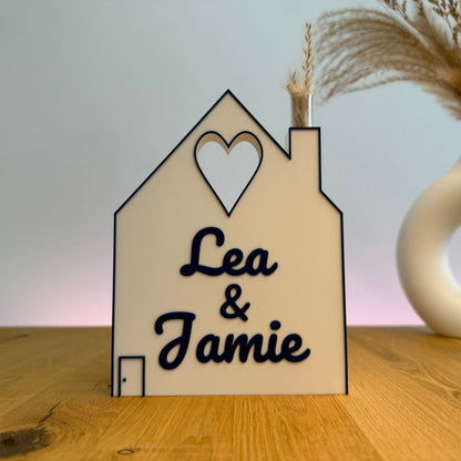 Haus - Personalisiertes Geldgeschenk